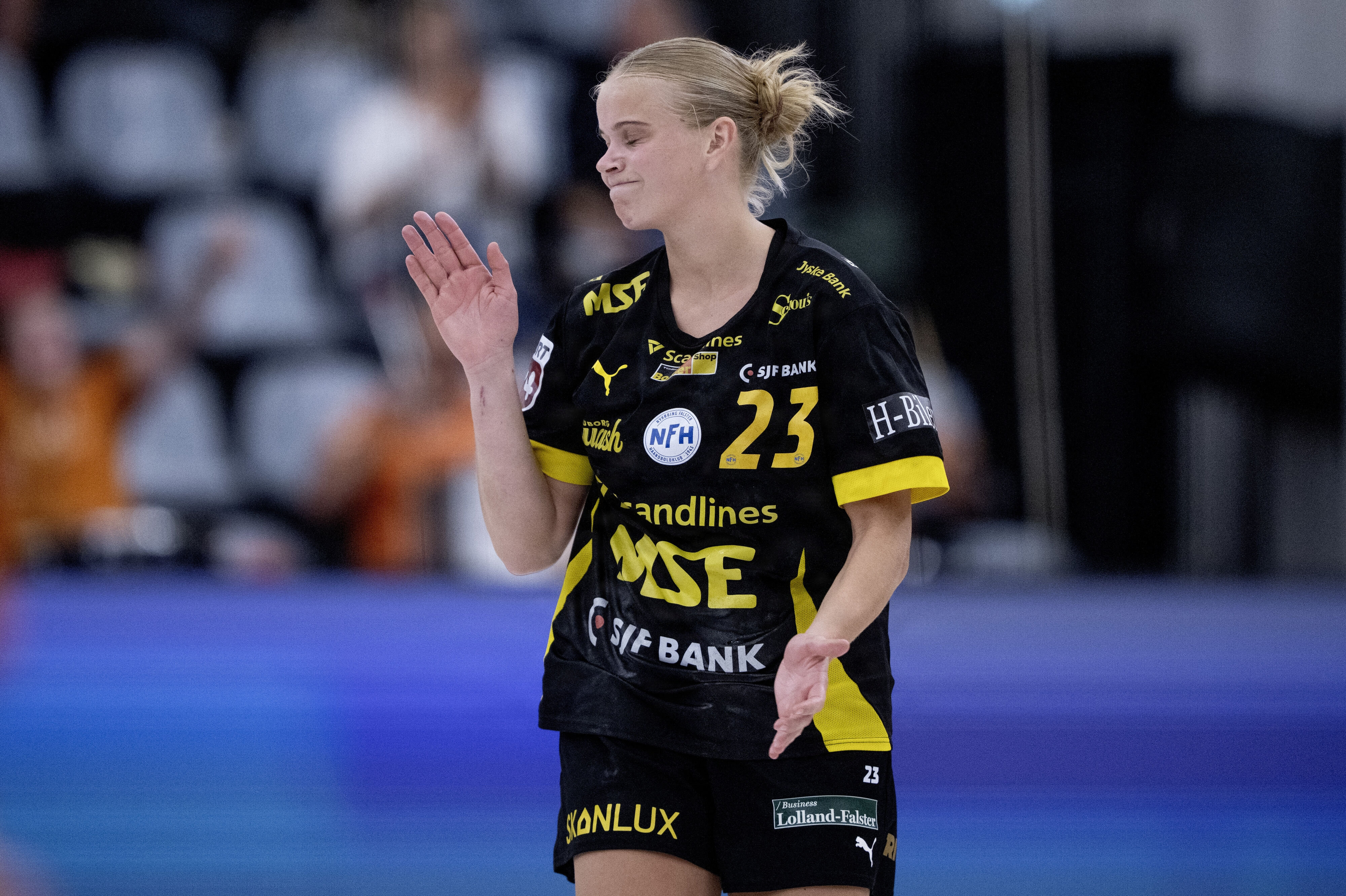 Nanna Hinnerfeldt og NFH-holdkammeraterne var overmatchet, da de gæstede Metz. (Arkivfoto).