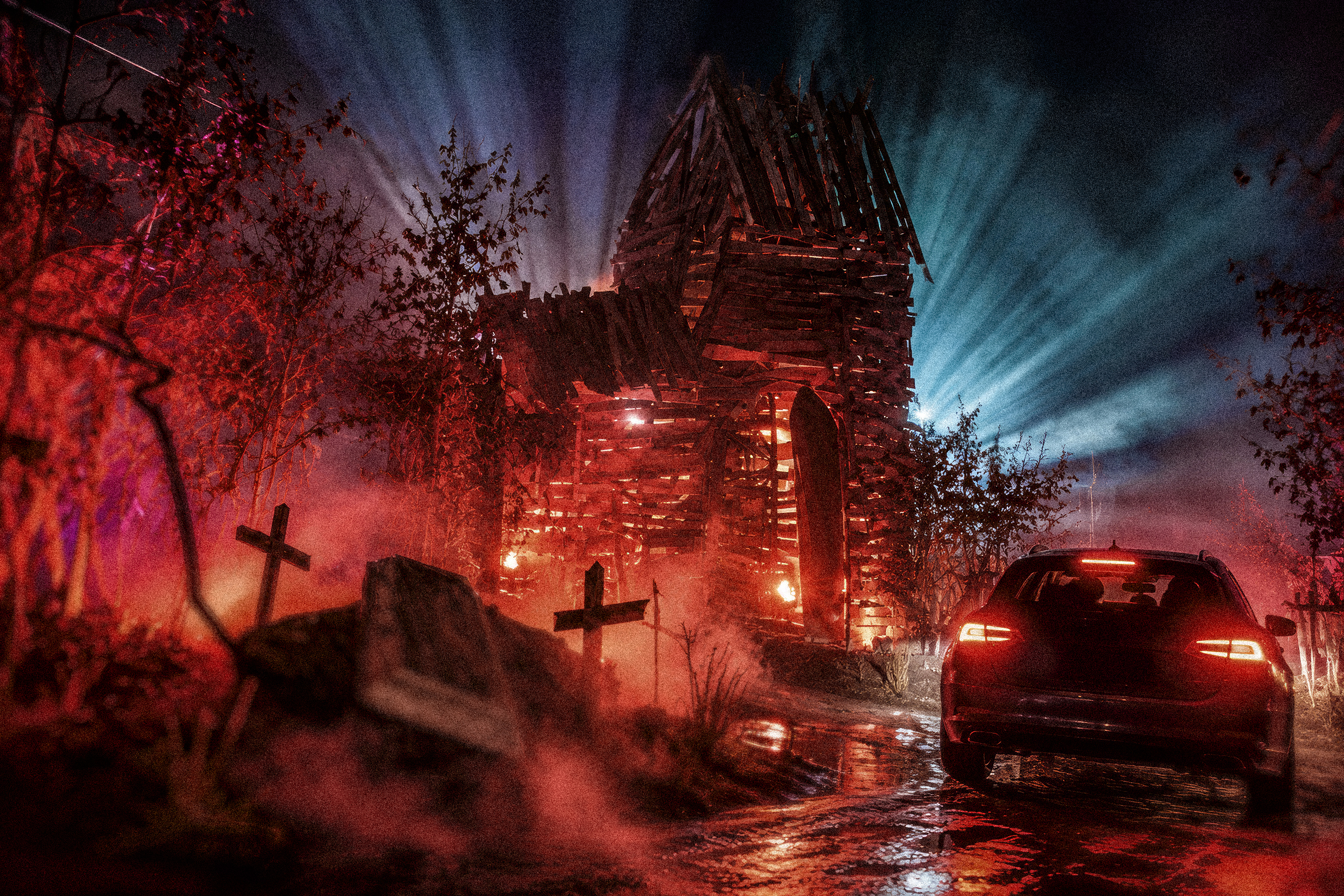 Horror Drive Thru har for tredje gang indtaget Cirkusland på Årslevvej i Slagelse. Og denne gang er der skruet gevaldigt op på alle parametre.