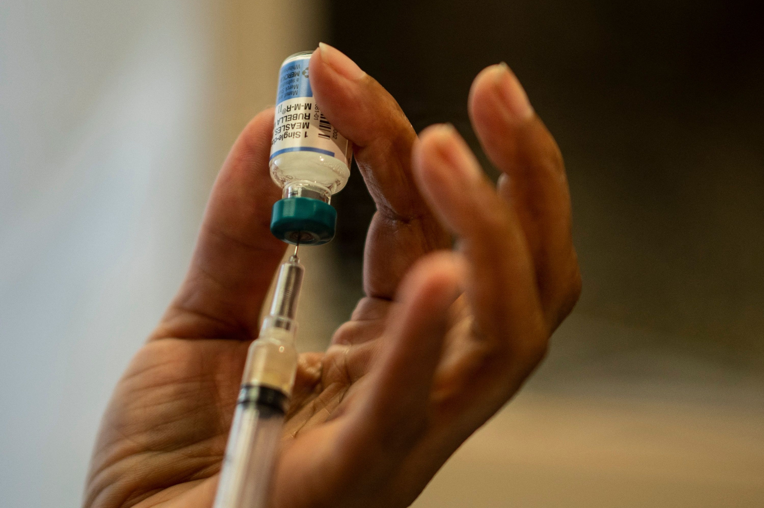 New York udvider gruppen af sundhedspersonale, der kan vaccinere folk mod mæslinger, som i øjeblikket spreder sig i delstaten. (Arkivfoto).