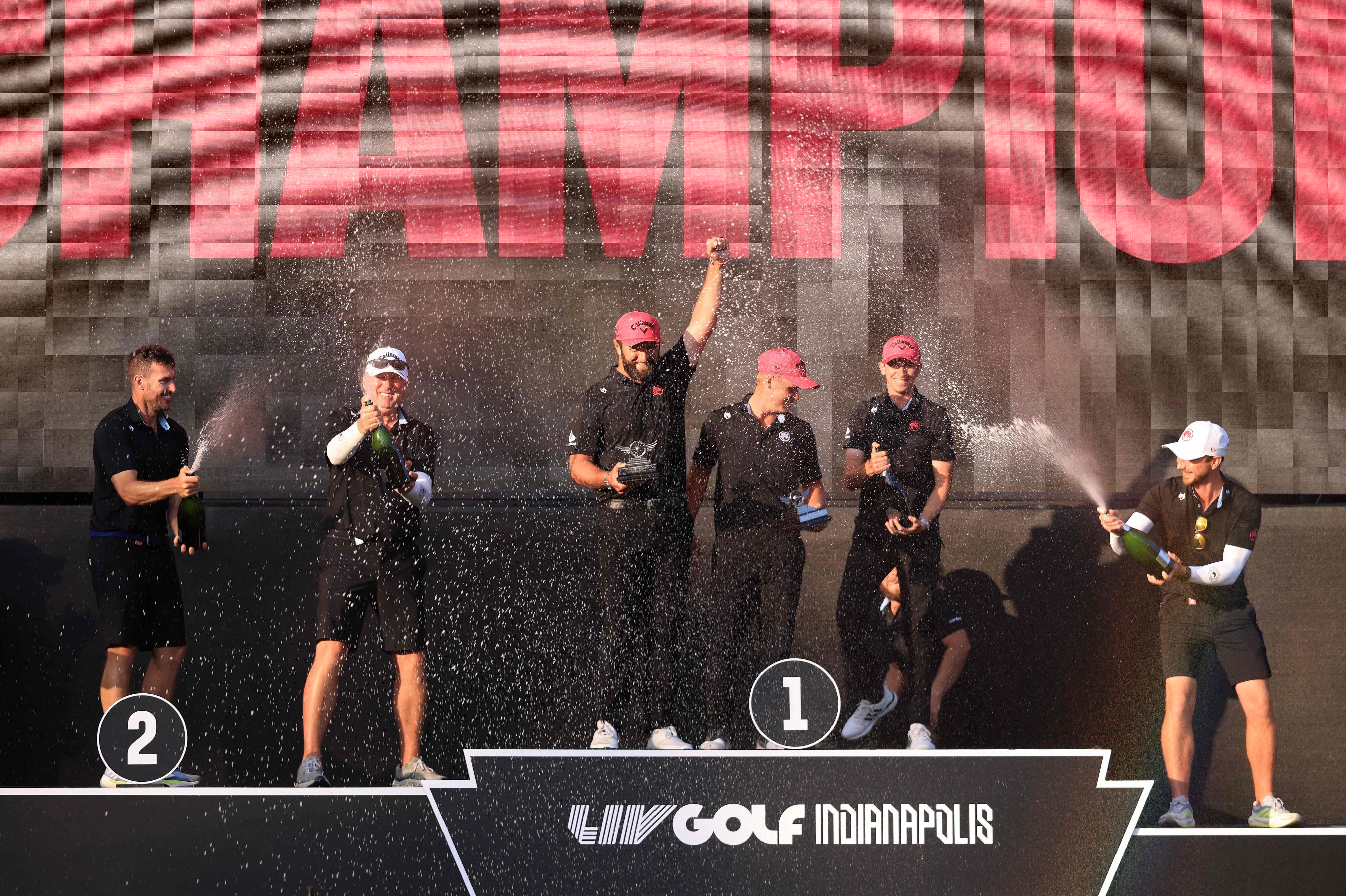LIV Golf kæmper for overlevelsen. Touren blev skabt i 2022 som et alternativ til blandt andet PGA Tour og DP World Tour. Den saudiarabiske investeringsfond (PIF) var afgørelsen for skabelsen af LIV Golf, men fonden meldte i foråret ud, at den trækker sig efter 2026-sæsonen. (Arkivfoto).