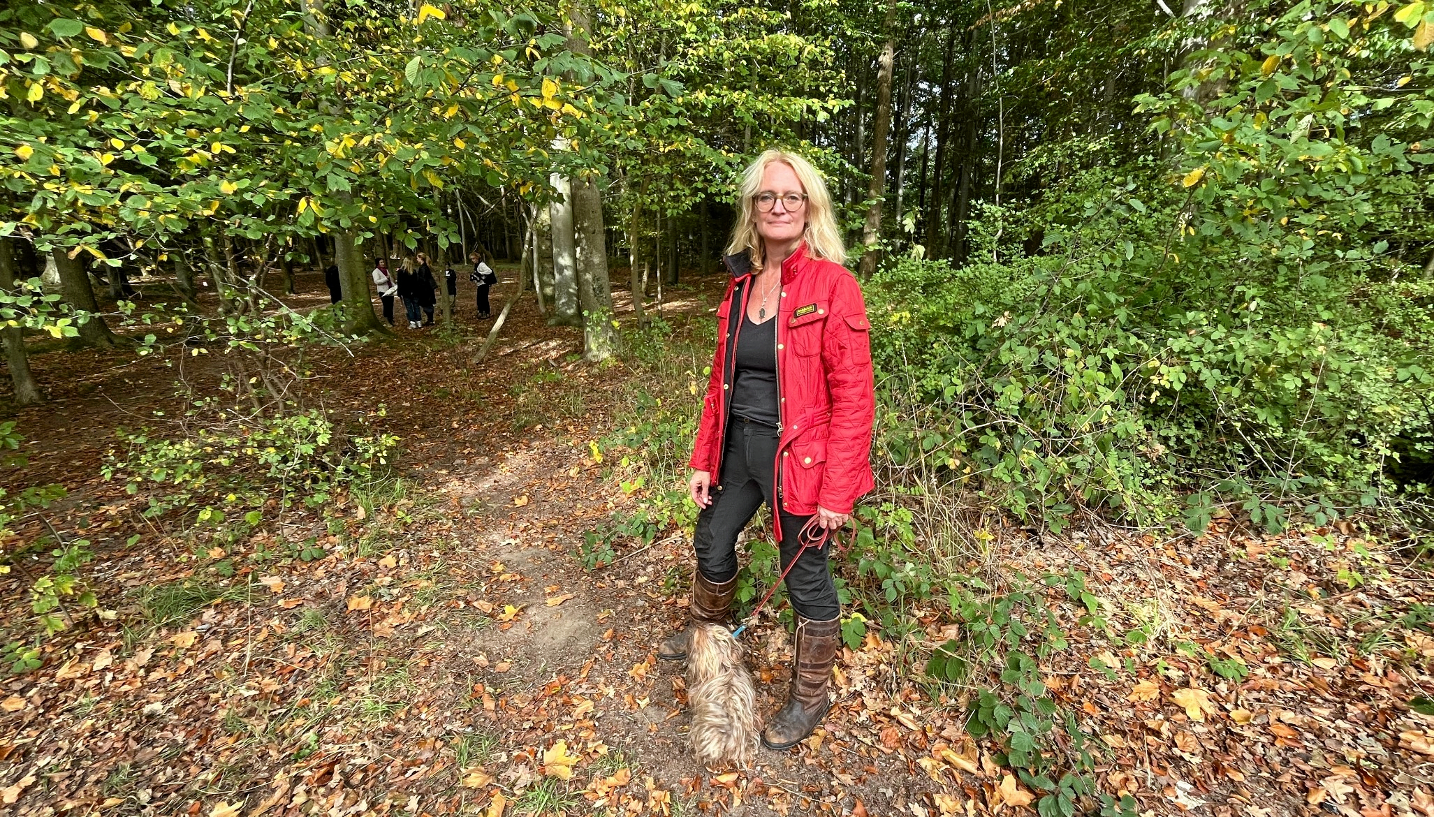 Blandt deltagerne i flåtjagten i Boserup Skov tirsdag var journalist og forfatter Helle Sydendal, der fik sit liv vendt op og ned efter et flåtbid.