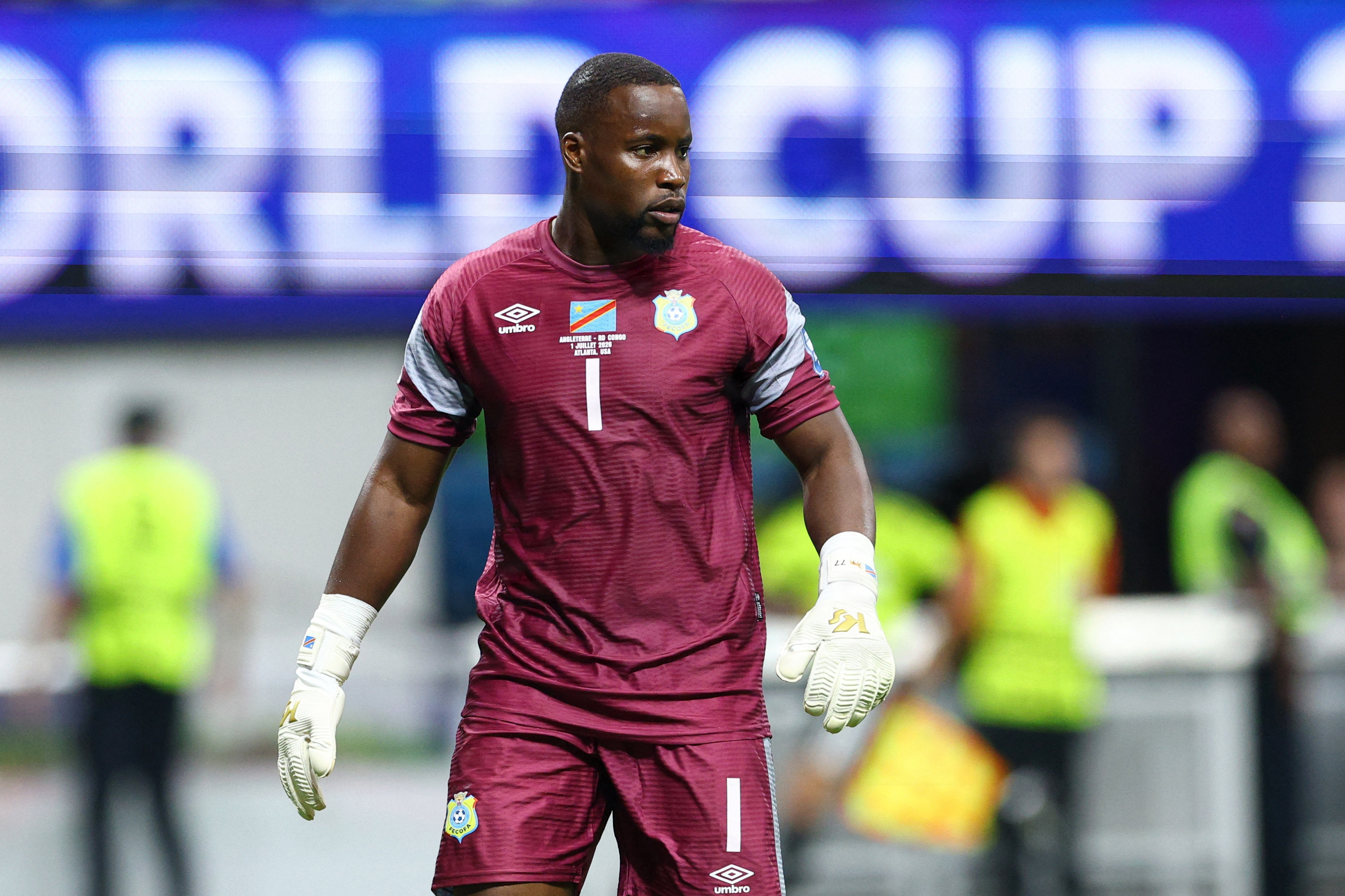 Lionel Mpasi vogtede målet i alle DR Congos kampe ved VM i sommer. (Arkivfoto).