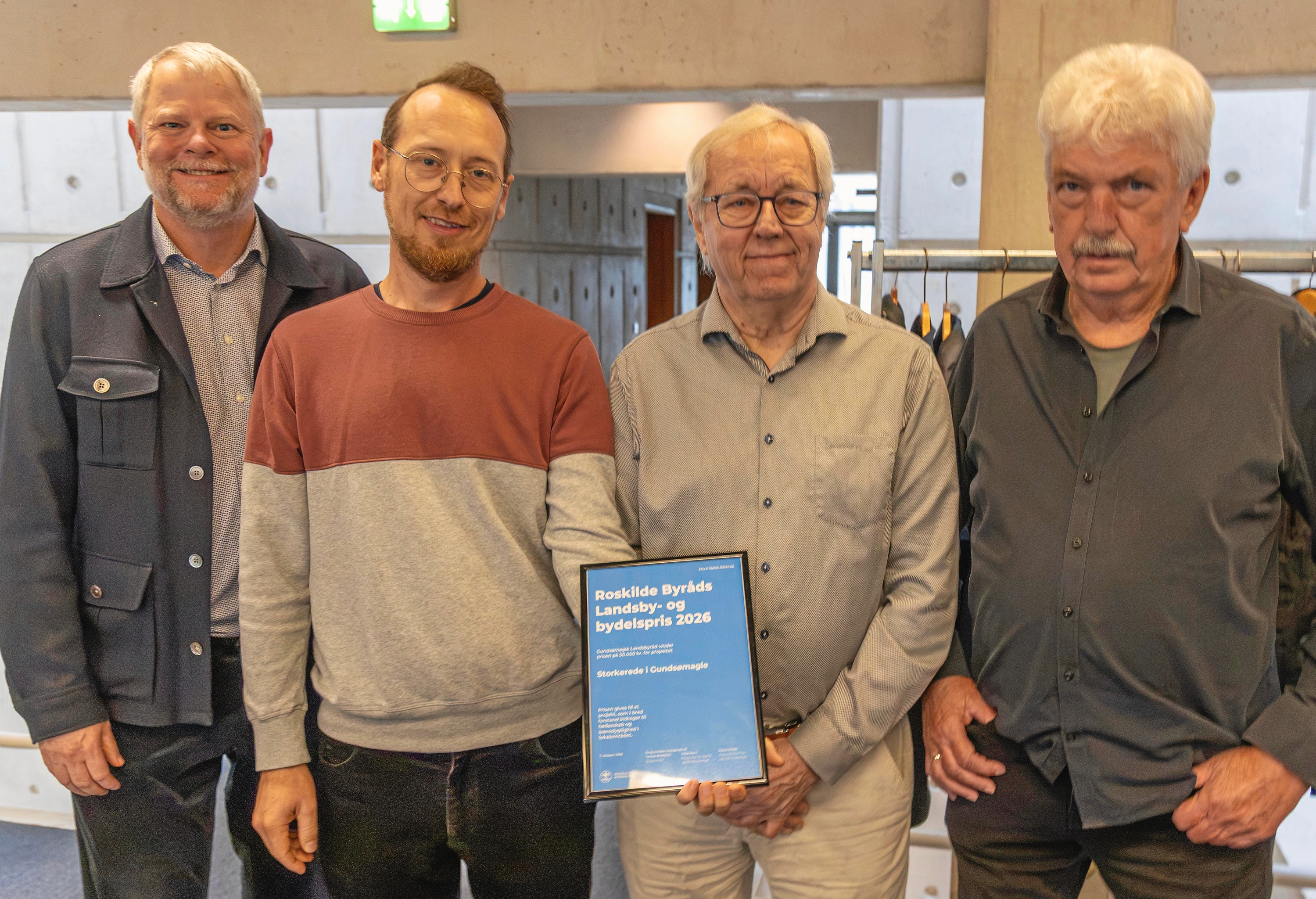 Den sidste pris gik til etablering af en storkerede i Gundsømagle. - Roskilde Kommune Den sidste pris gik til etablering af en storkerede i Gundsømagle.