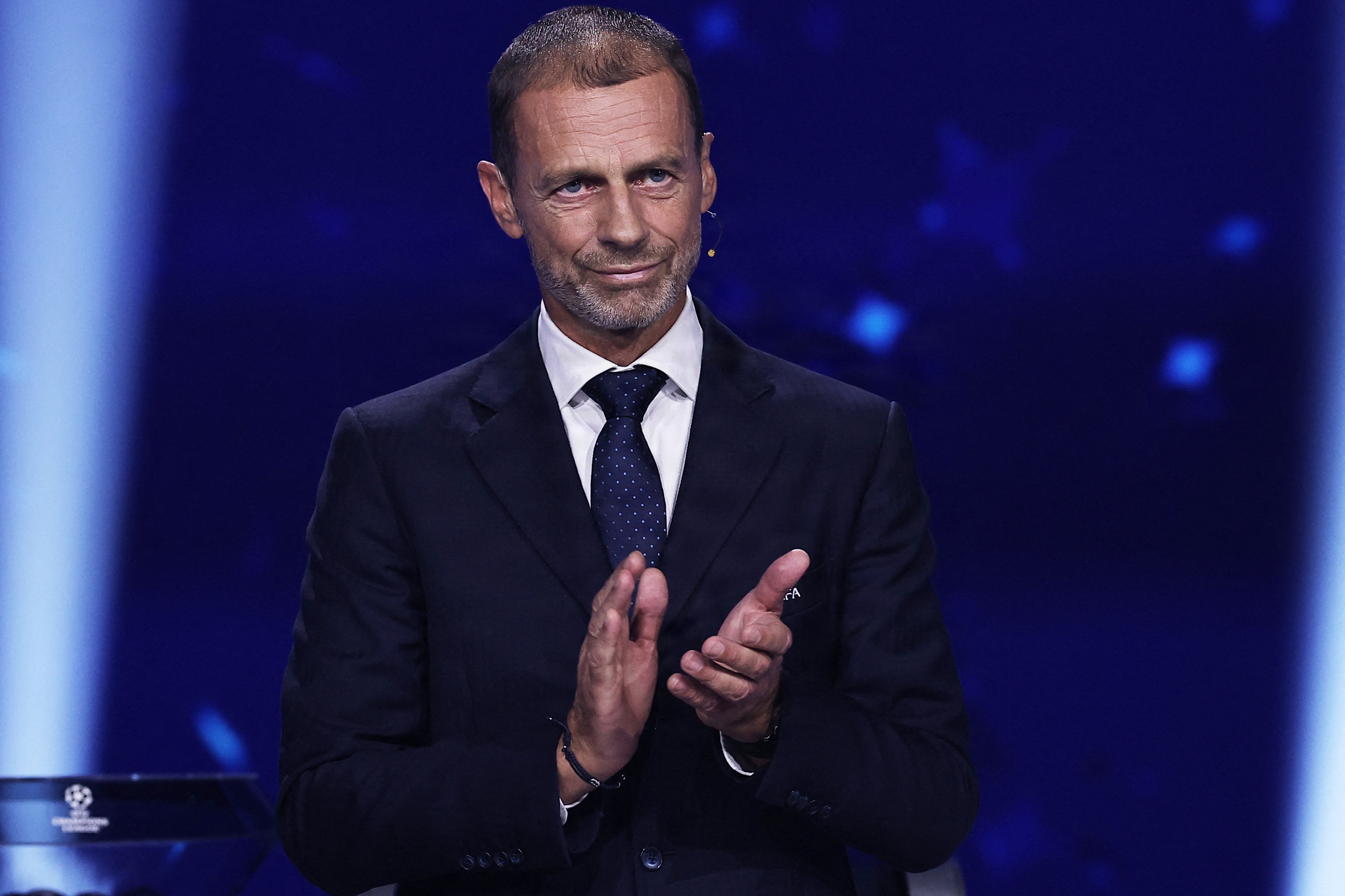 Aleksander Ceferin har siddet som Uefa-præsident siden 2016, men ifølge de nye regler kan han tage endnu en periode på posten. (Arkivfoto).