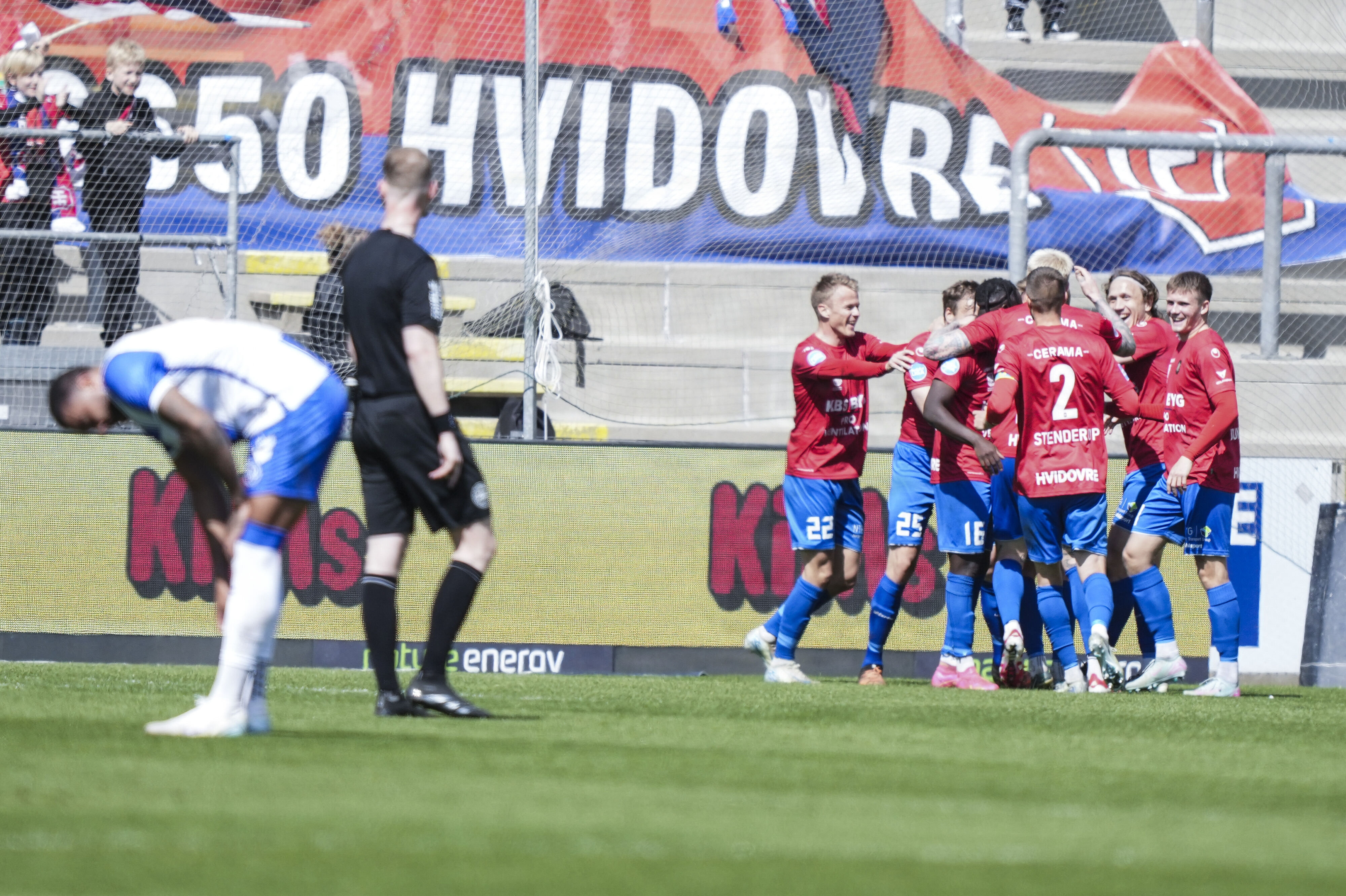 Hvidovre - her i kamp i foråret 2025 - vandt topopgør i Vejle. (Arkivfoto).
