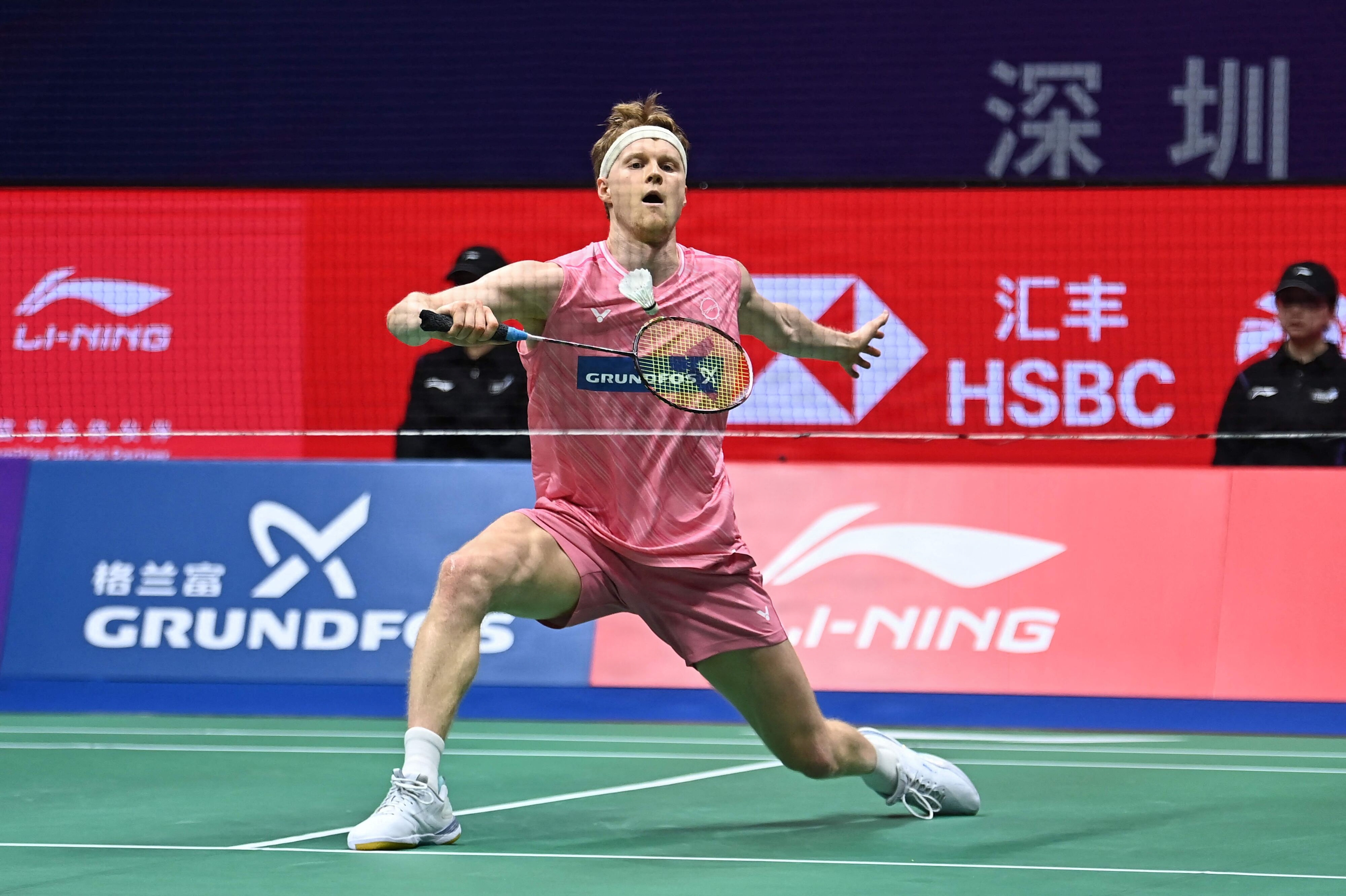 Anders Antonsen slog Lee Zii Jia efter tre sæt i Arctic Open-semifinale. (Arkivfoto).