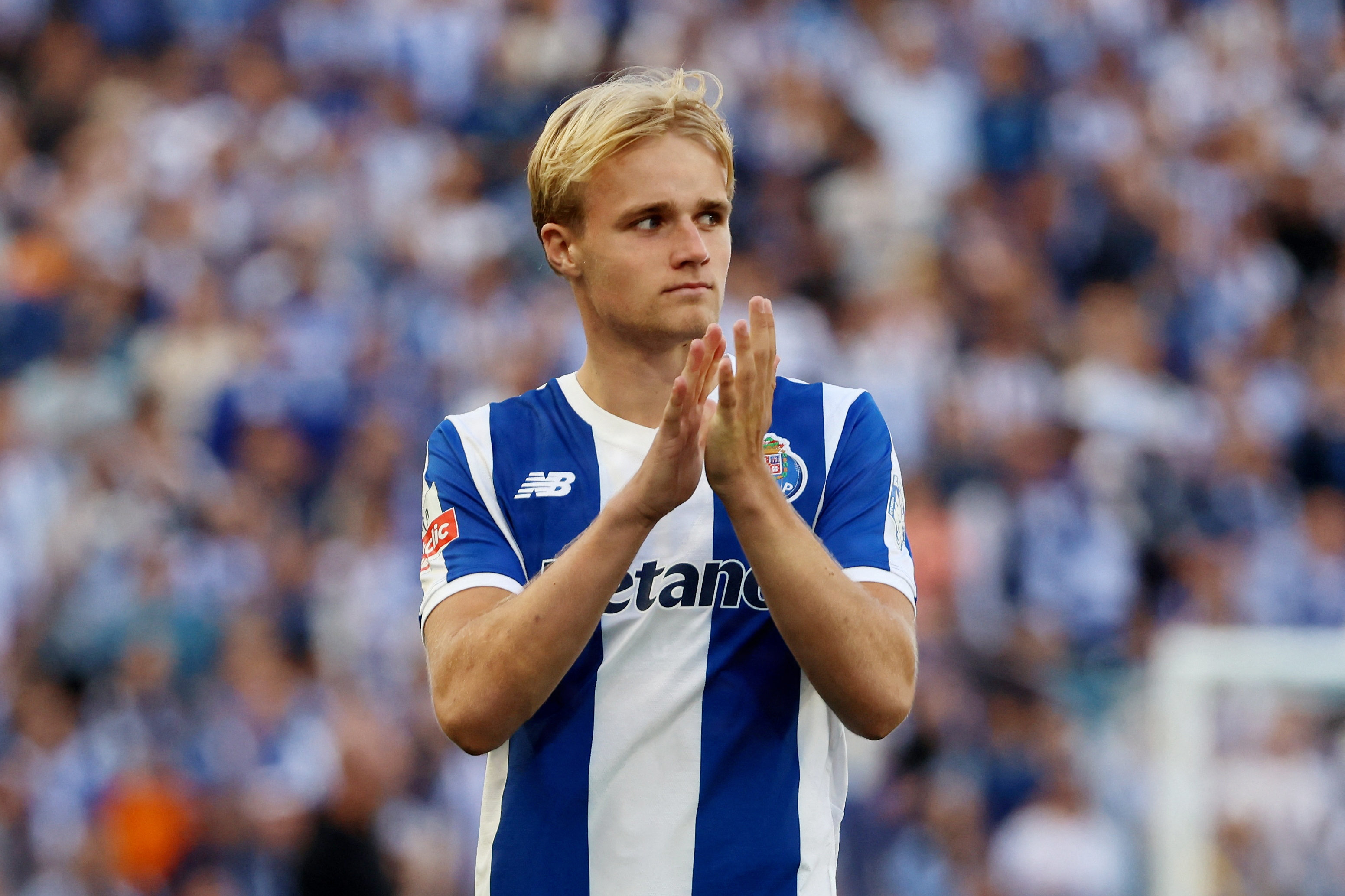 Victor Froholdt er en af profilerne i FC Porto, der sidste år vandt det portugisiske mesterskab. (Arkivfoto).
