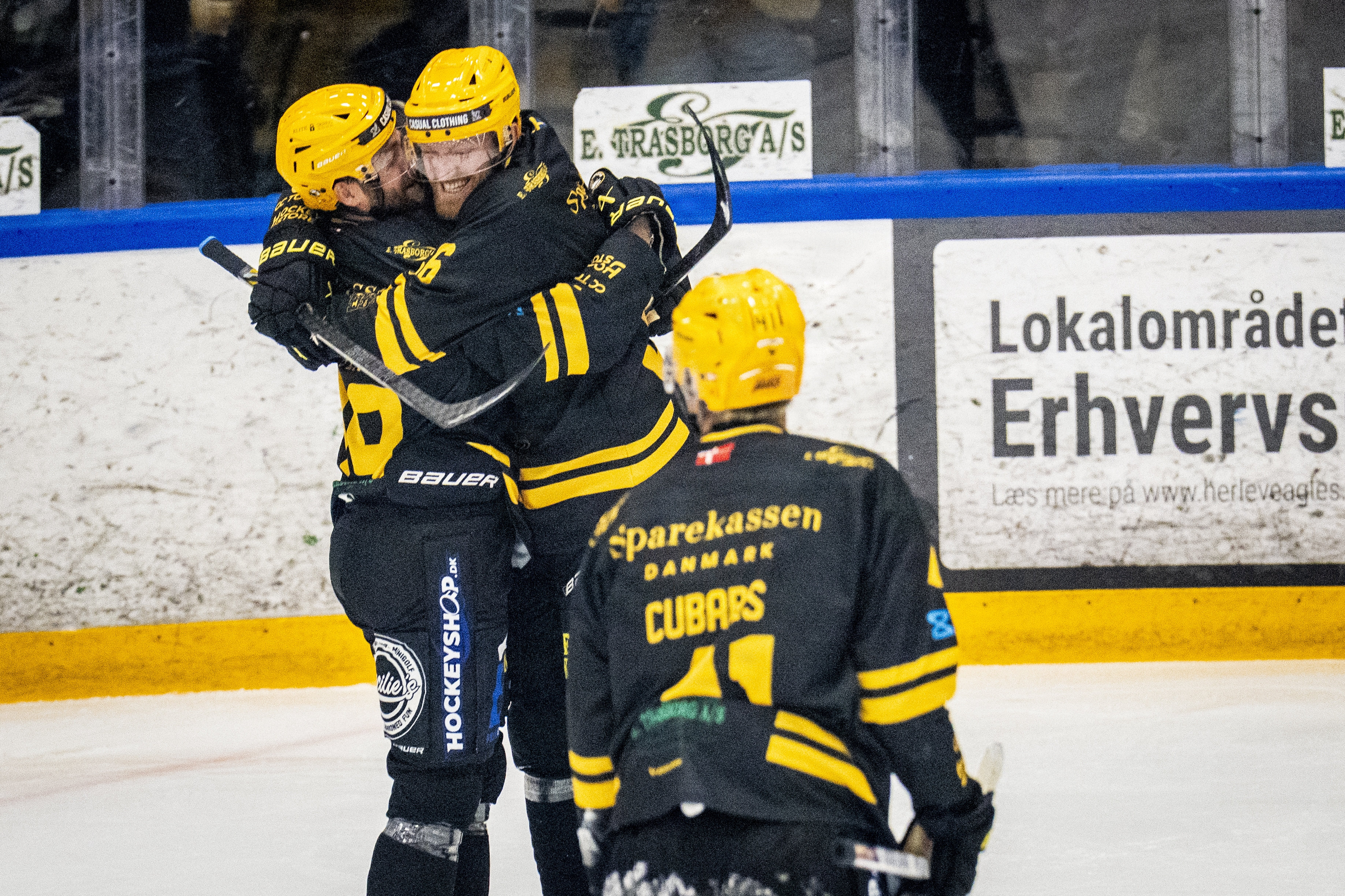 Herlev Eagles kunne for anden gang inden for et døgn fejre en sejr over Rungsted. (Arkivfoto).