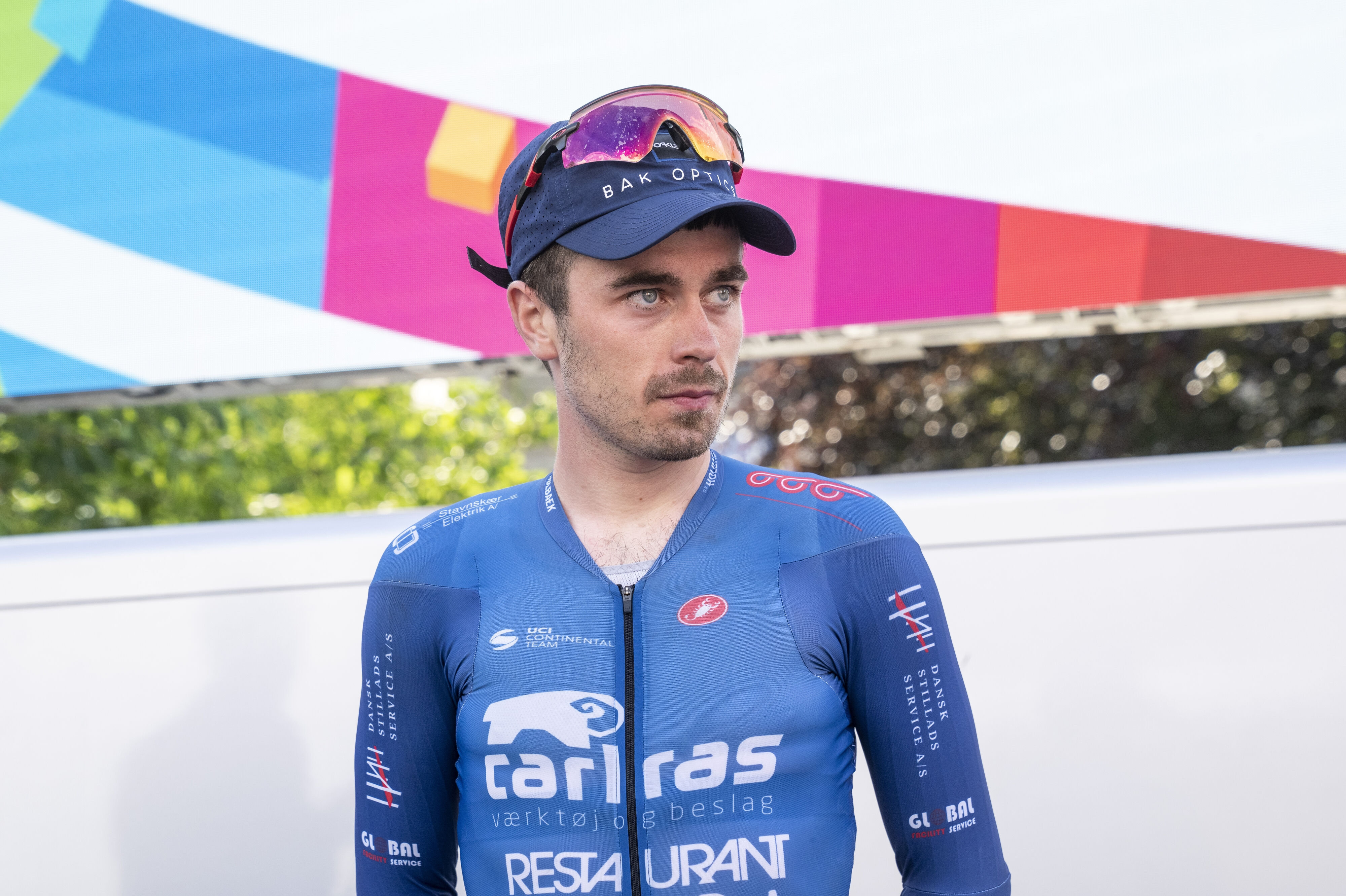 Magnus Bak Klaris blev i 2023 nummer to i linjeløbet ved DM i Aalborg og kan nu kalde sig verdensmester i gravel. (Arkivfoto).