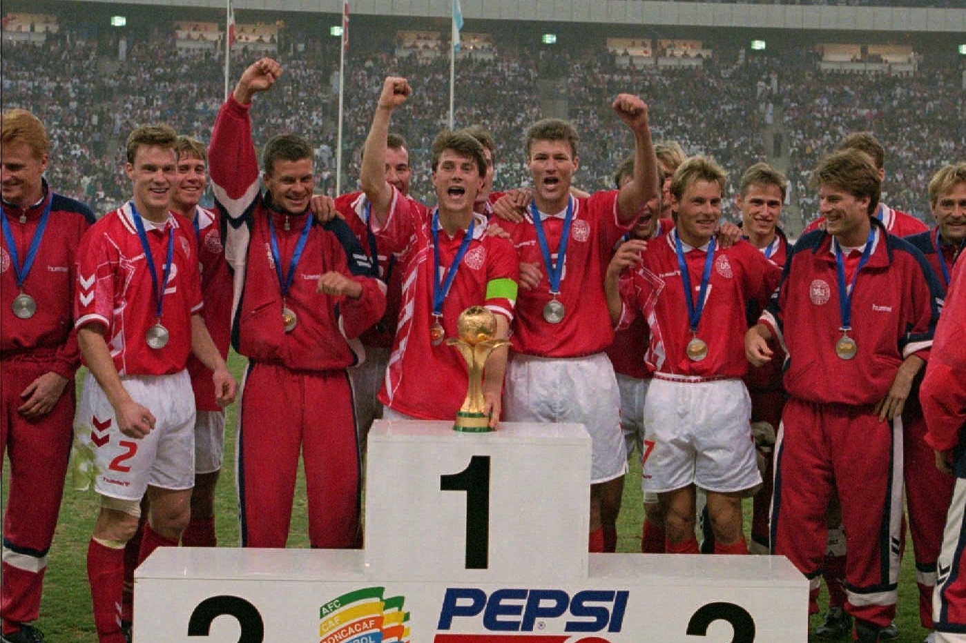 Danmark vandt King Fahd Cup ved at slå Argentina med 2-0 i finalen. (Arkivfoto).
