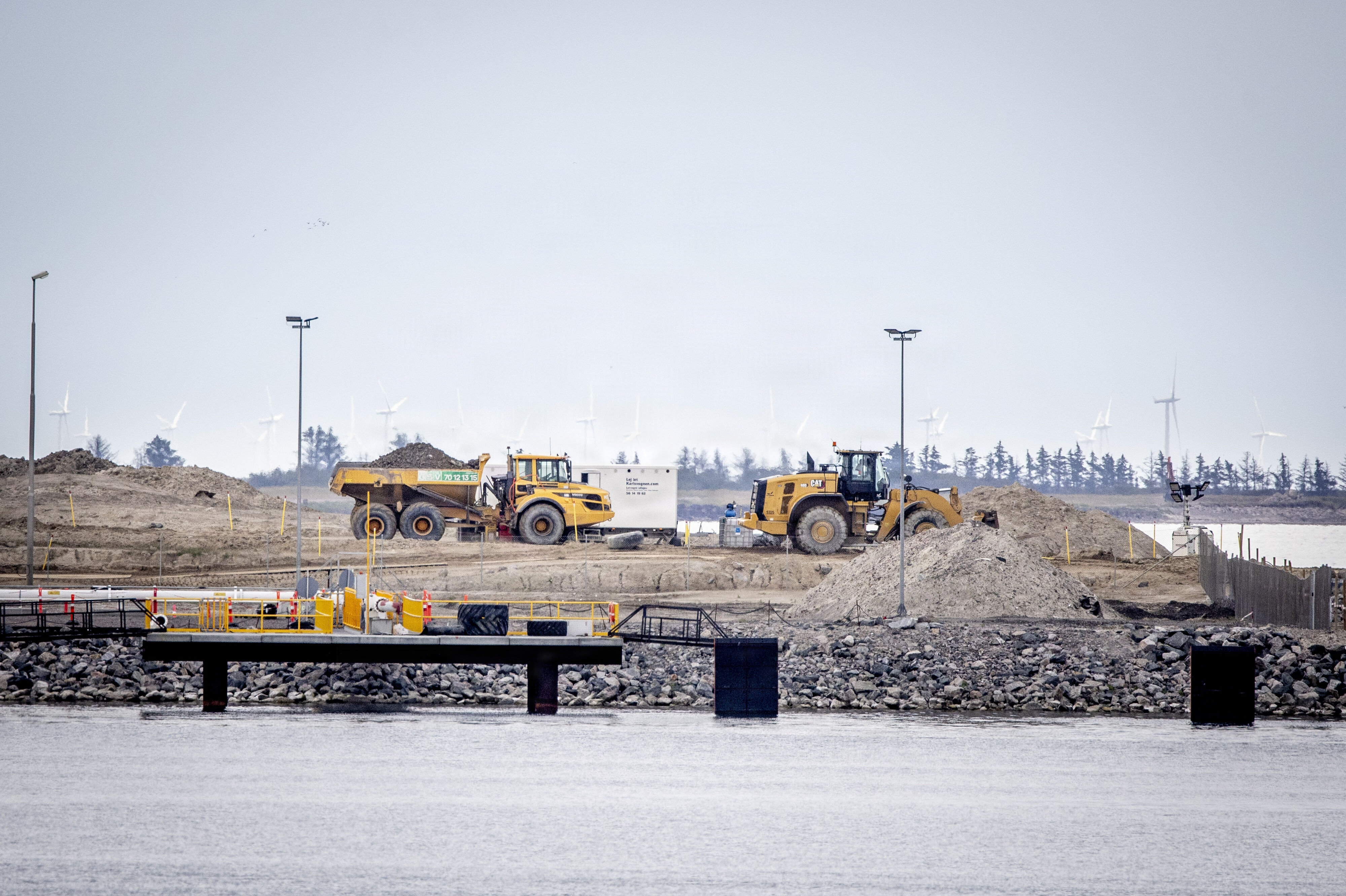 Byggeriet af Femern Bælt-tunnelen blev påbegyndt i 2020 på den danske side og i 2021 på den tyske side. (Arkivfoto).