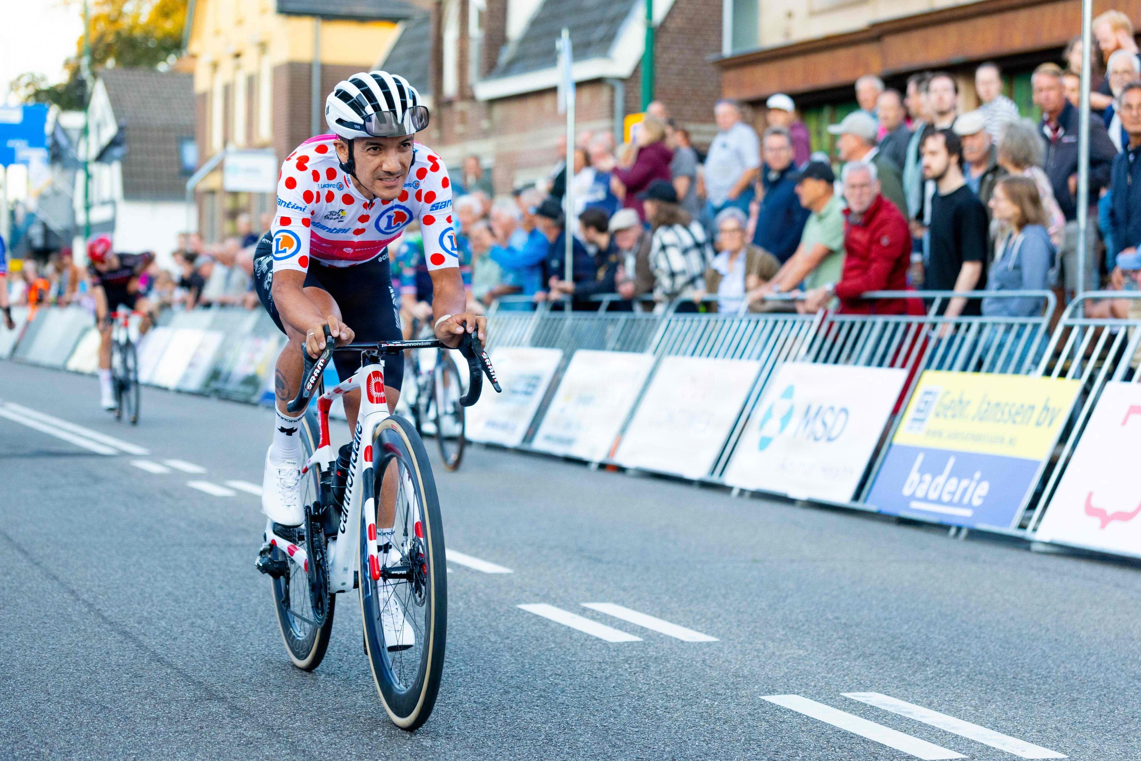 Richard Carapaz vandt bjergkonkurrencen og to store bjergetaper i sommerens Tour de France. (Arkivfoto).