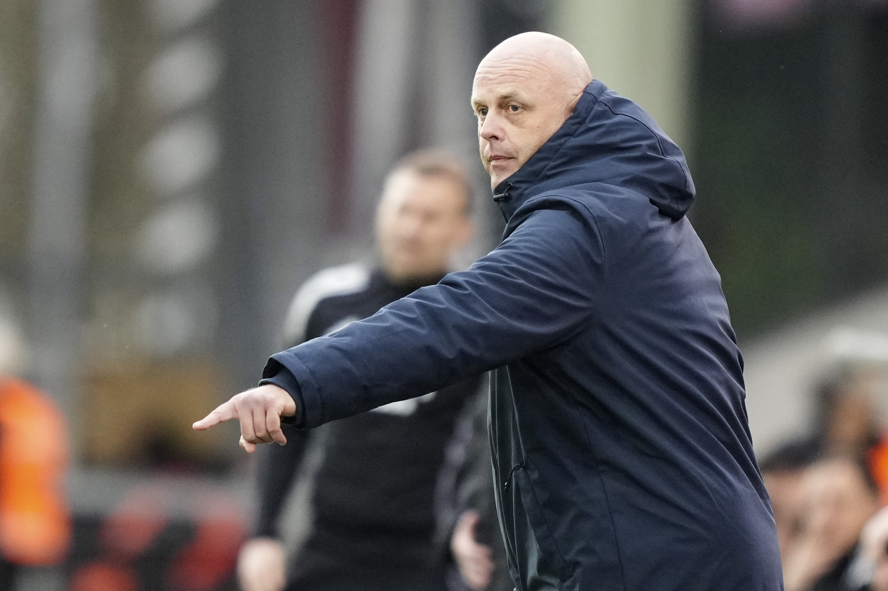Vejle Boldklub og cheftræner Claus Nørgaard kæmper i denne sæson for at komme tilbage til Superligaen. (Arkivfoto).
