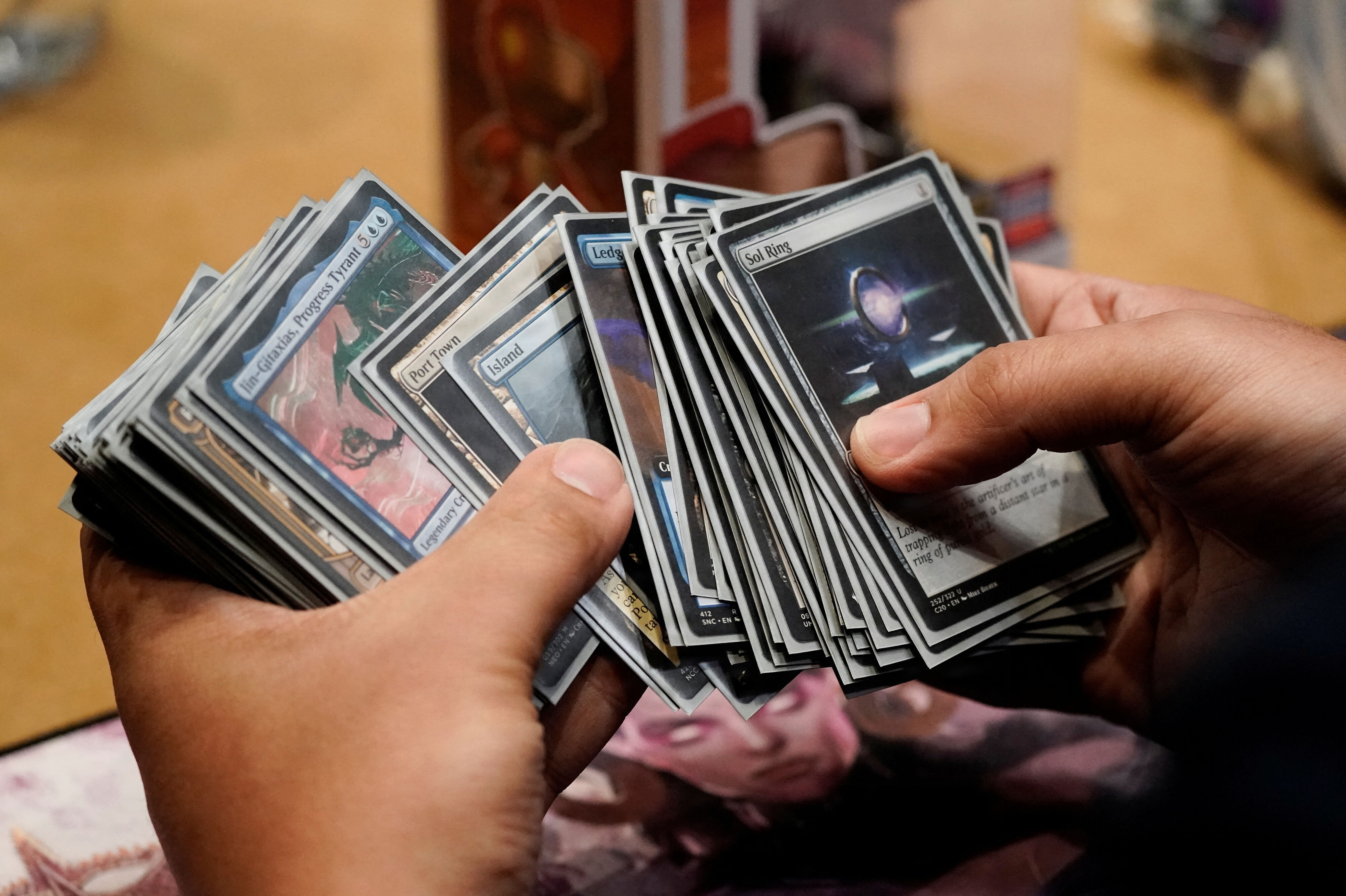 Samlekortspillet "Magic: The Gathering" blev lanceret i 1993, og ifølge Hasbro har over 50 millioner spillet det på globalt plan. (Arkivfoto).